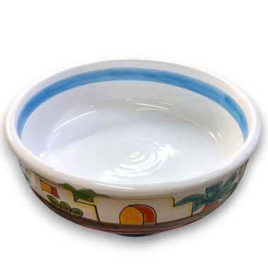 Alzata artigianale realizzata a mano in ceramica Dammusi Alzata artigianale realizzata a mano in ceramica Dammusi
